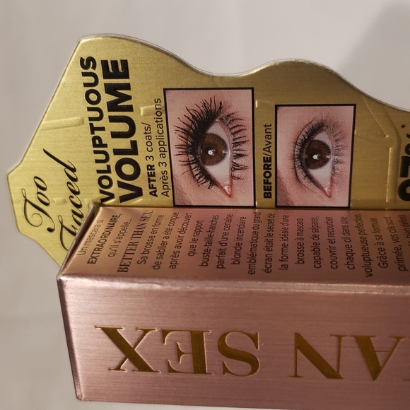 Too Faced Better Than Sex Volumizing & Lengthening Mascara  NEW - Picture 10 of 10